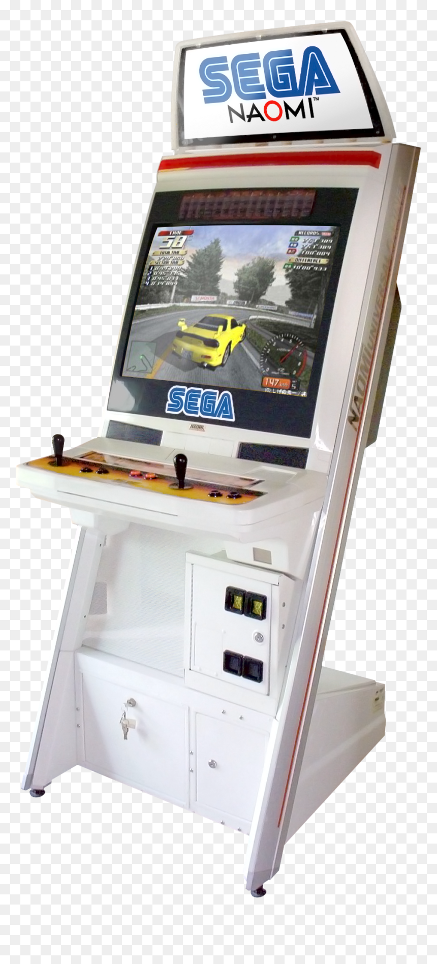 Transparent Arcade Cabinet Png - Sega Naomi Cabinet Png, Png Download - naomi png