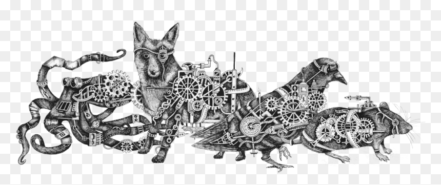 Steampunkfour - Animal Ai Olympics, HD Png Download - pet png