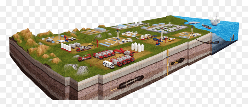 Scale Model, HD Png Download - oil rig png