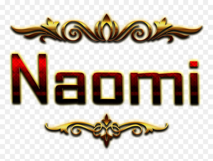 Naomi Decorative Name Png - Isaiah Name, Transparent Png - naomi png
