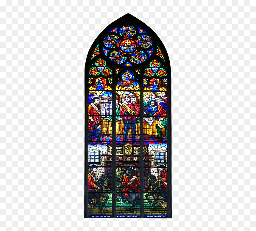 Votivkirche, HD Png Download - stained glass png
