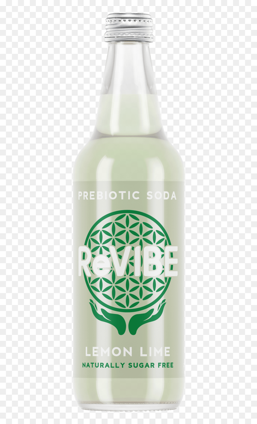 Revibe Sodas Lemon Lime Flavour - Glass Bottle, HD Png Download - sodas png