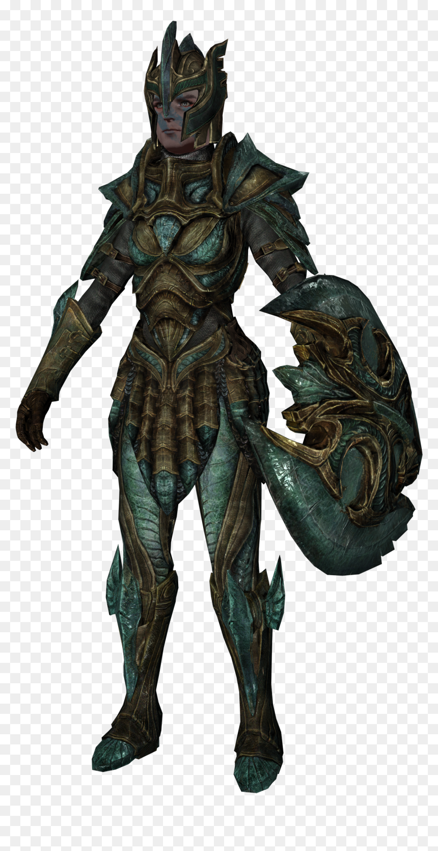 Elder Scrolls Female Armor, Hd Png Download - Elder Scrolls Female Armor, Transparent Png - dragonborn png