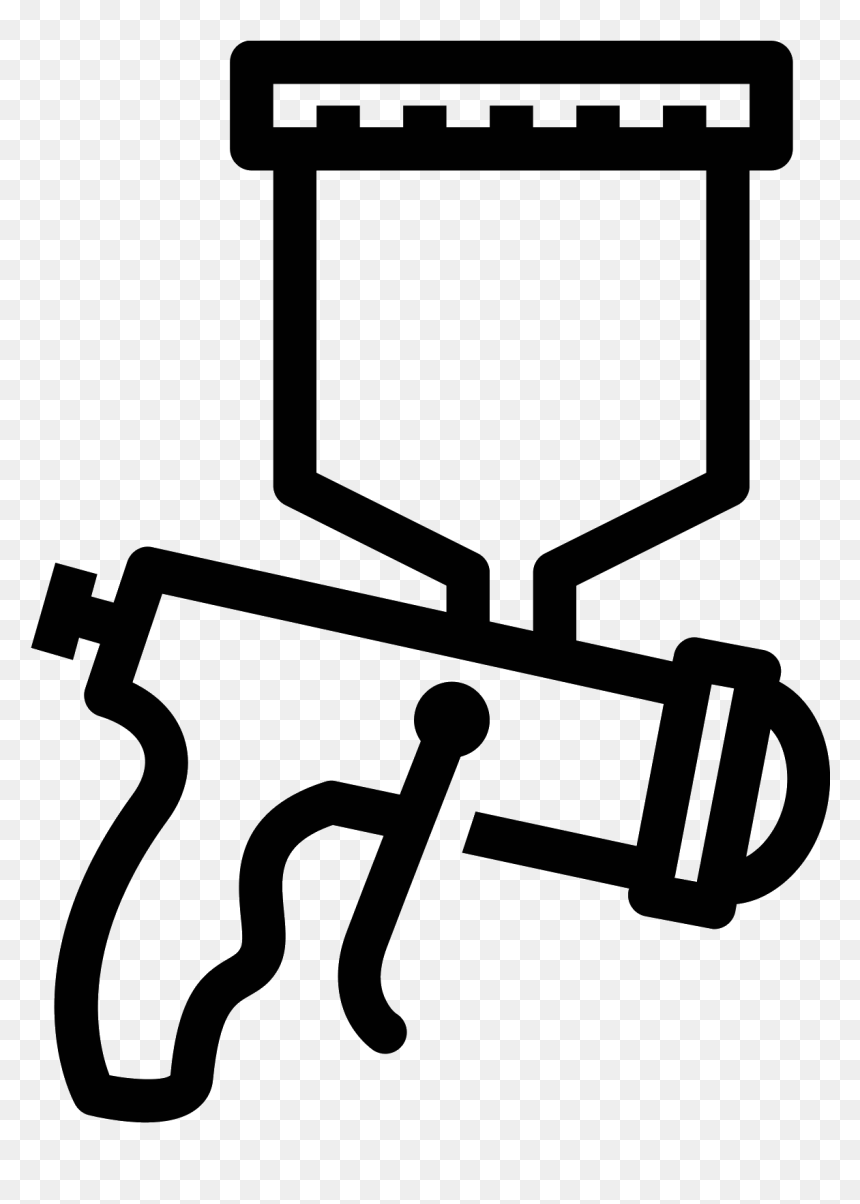 Pulverizador De Pintura Icon - Paint Sprayer Icon Png, Transparent Png - pintura png