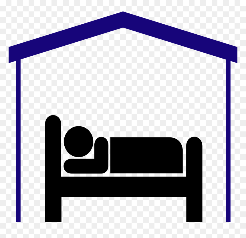 Hotel Symbol, HD Png Download - bedroom png