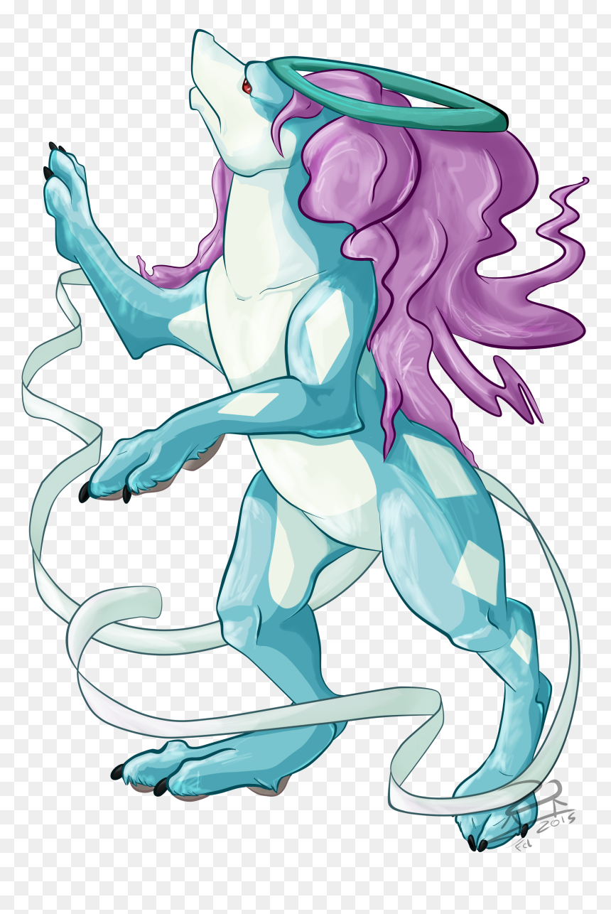 - Digital Art , Png Download - Illustration, Transparent Png - suicune png