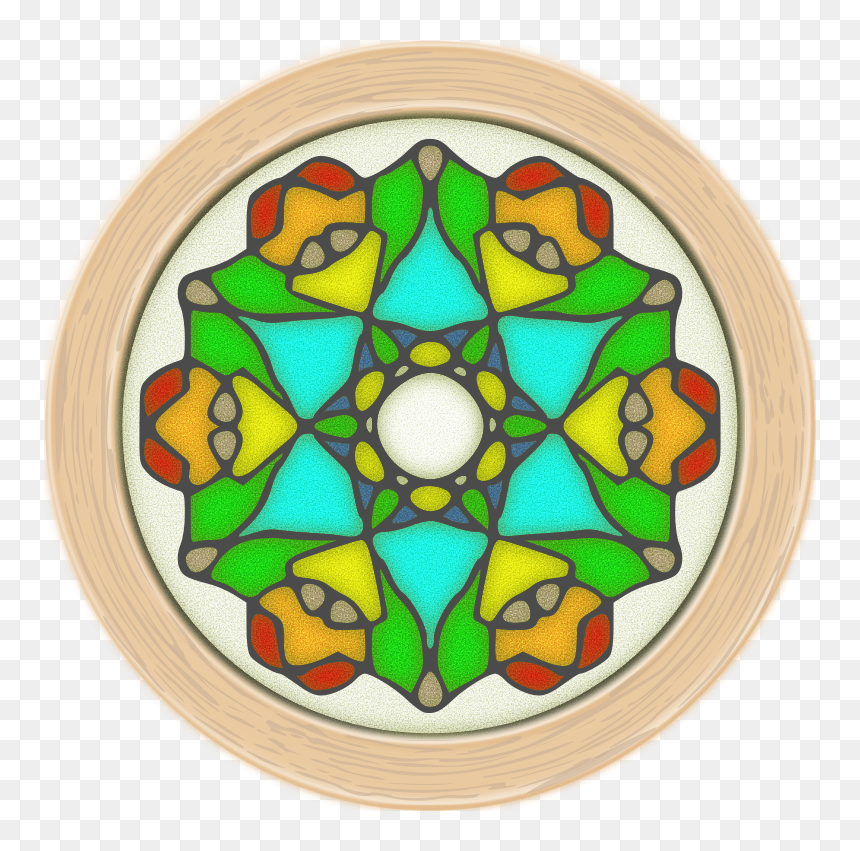 Stained Glass Window - Stained Glass, HD Png Download - stained glass png