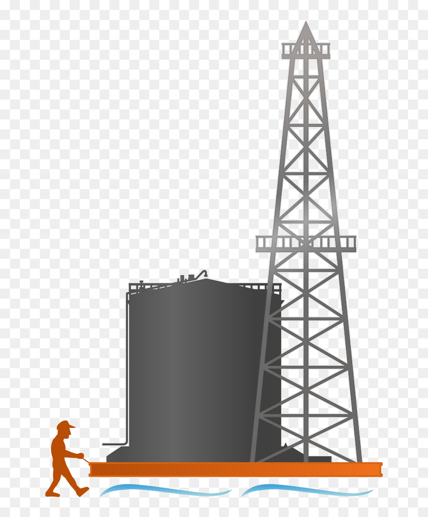 Oil N Gas Png, Transparent Png - oil rig png