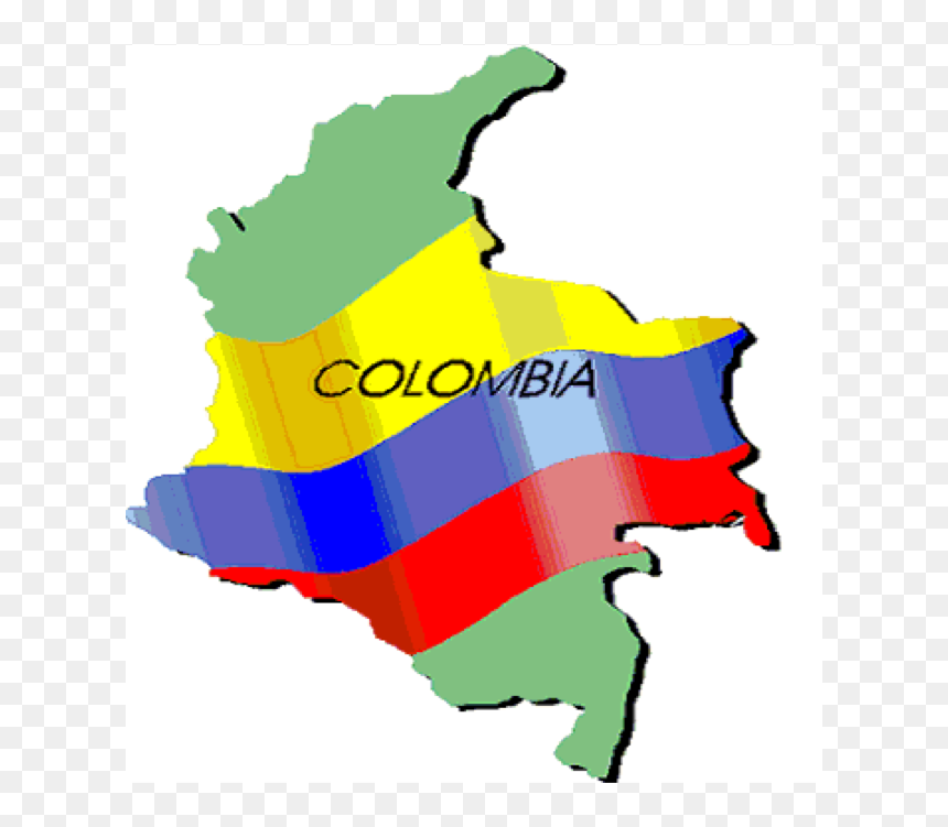 Colombia, HD Png Download - colombian flag png