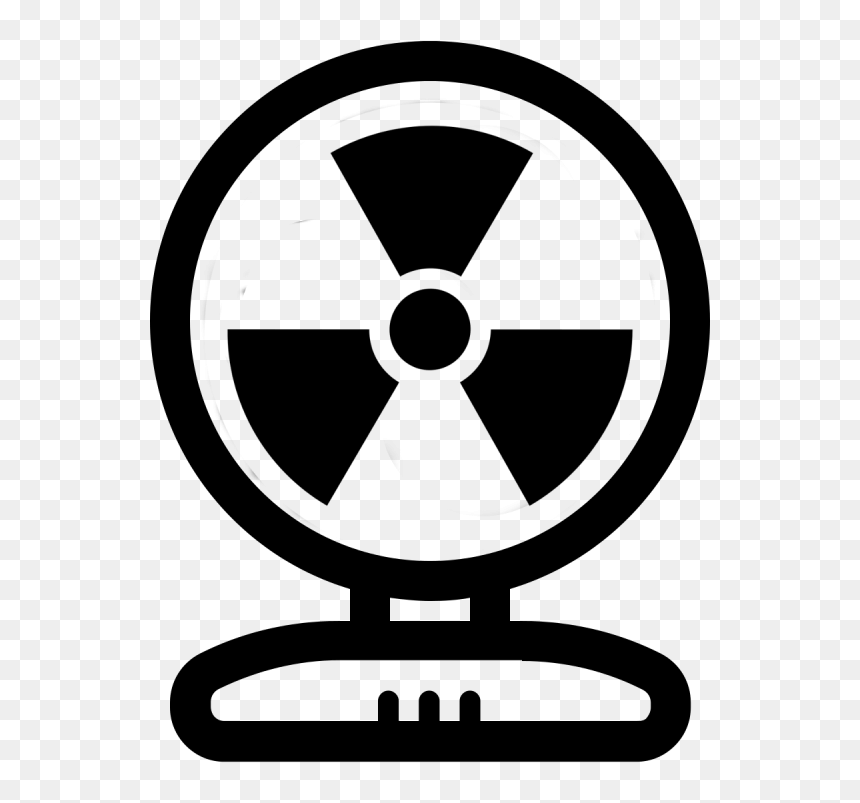 Cropped Road Signs - Radiation Symbol, HD Png Download - radioactive symbol png
