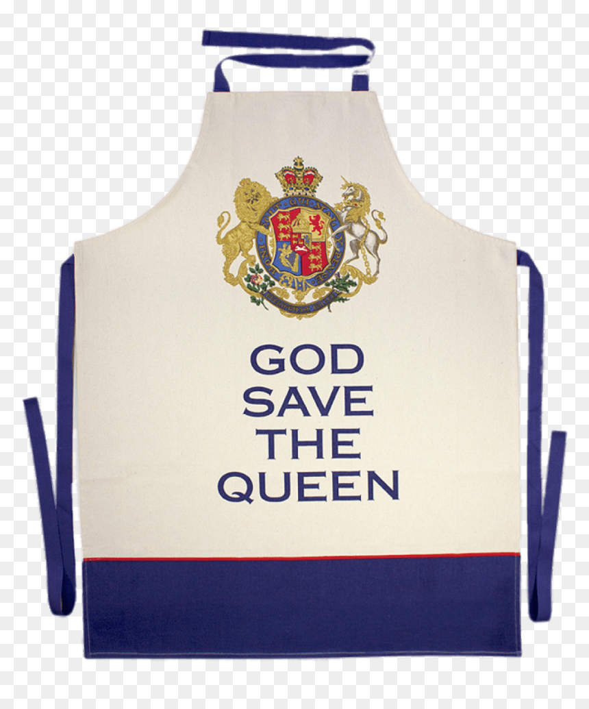 God Save The Queen Apron Clip Arts - God Save The Queen Apron, HD Png Download - apron png