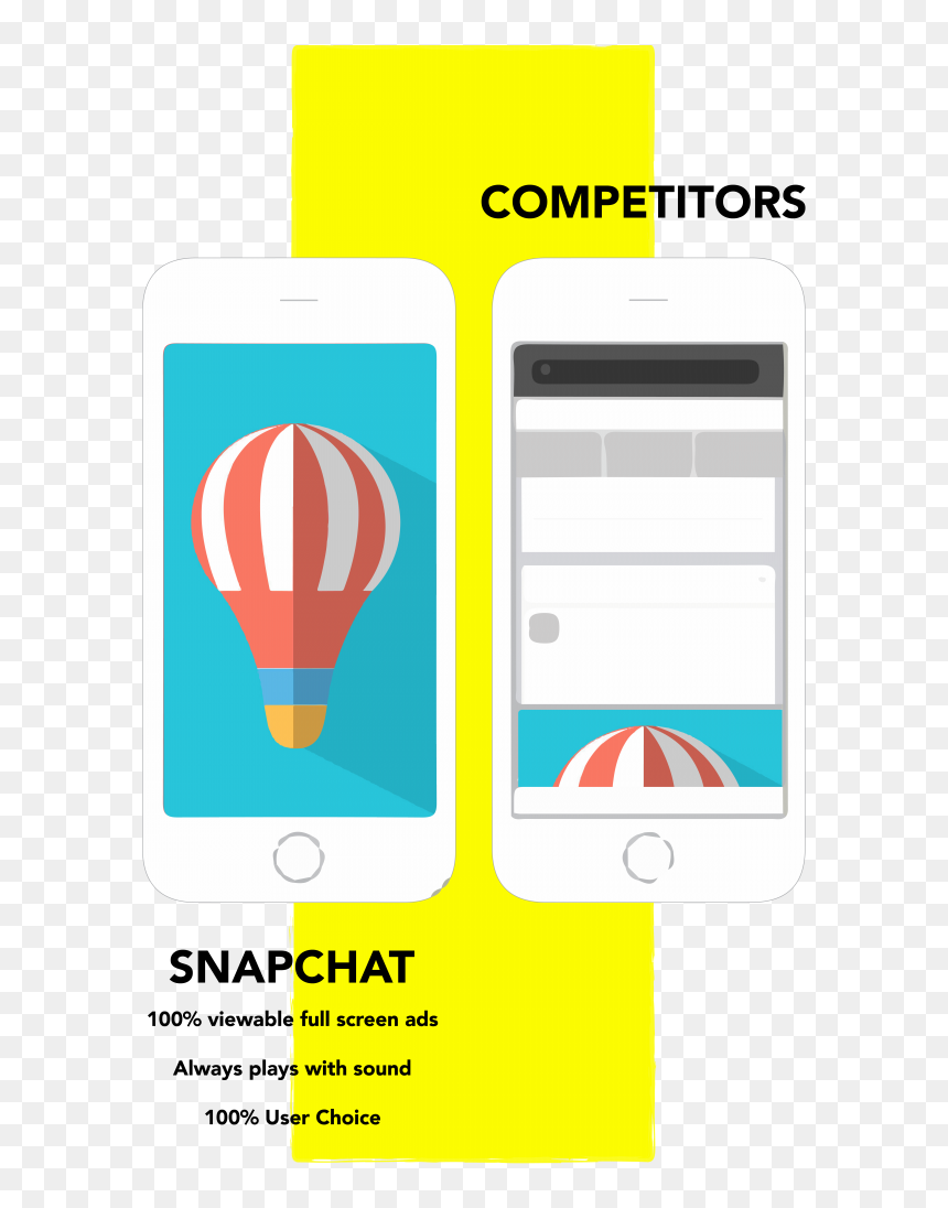 Hot Air Balloon, HD Png Download - snapchat screen png