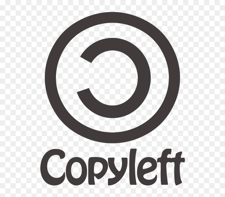 Copyleft Png Transparent Picture - Circle, Png Download - imagenes en png