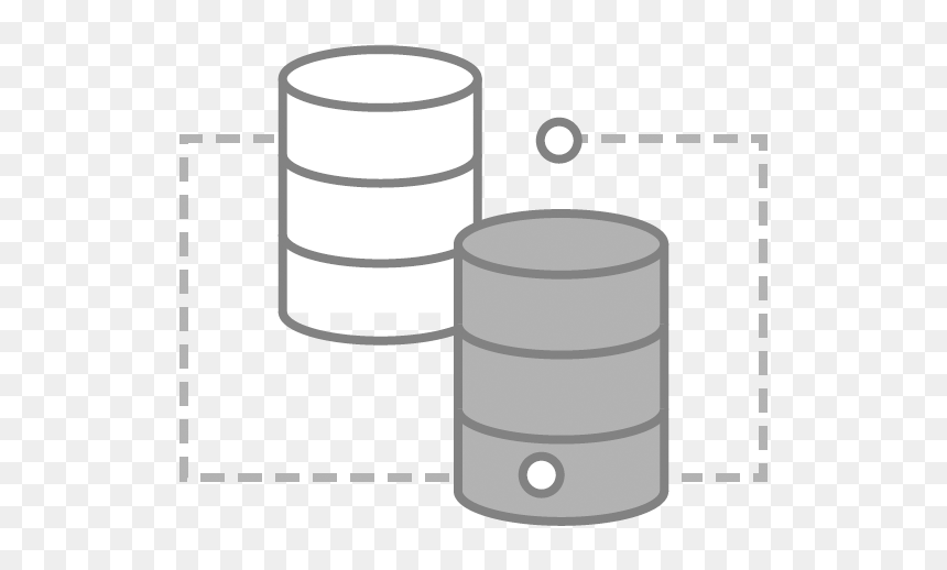 Data Migration - Battery Cartoon Black And White, HD Png Download - database icon png