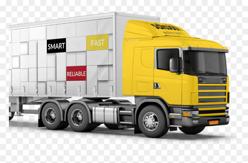 Trailer Truck, HD Png Download - moving truck png