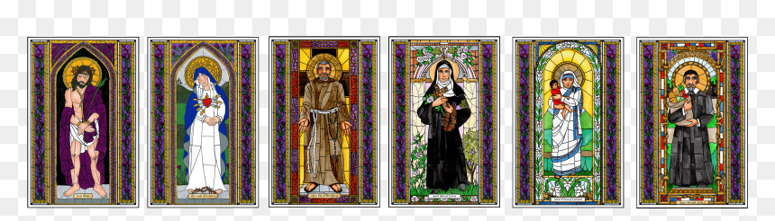 Stained Glass, HD Png Download - stained glass png