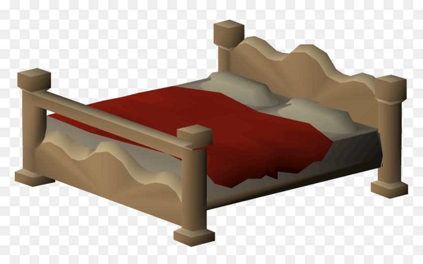 Bed Frame, HD Png Download - bedroom png