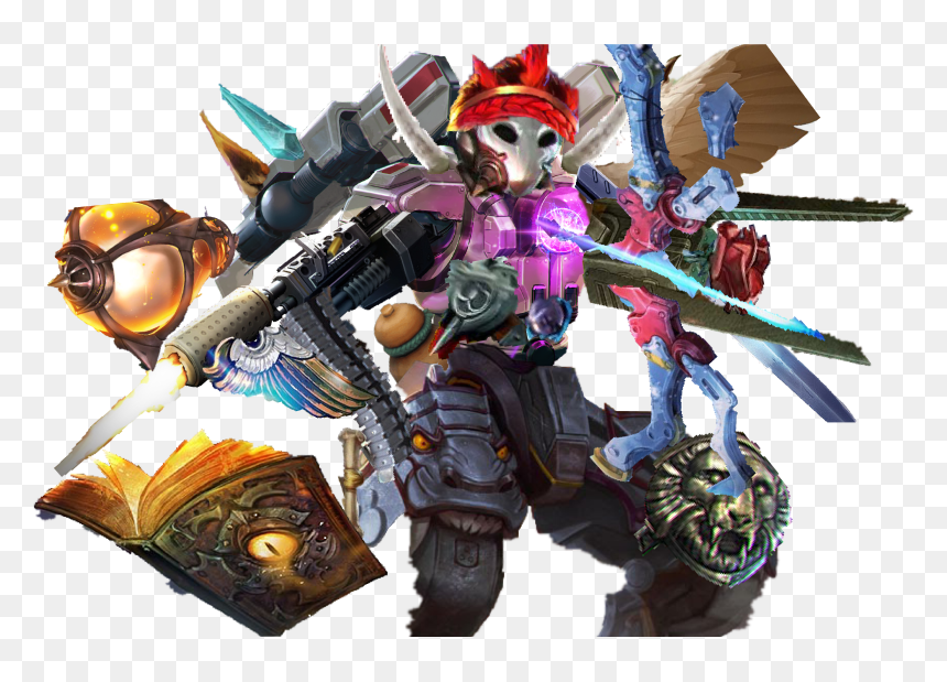 Vainglory All Hero Png, Transparent Png - vainglory png