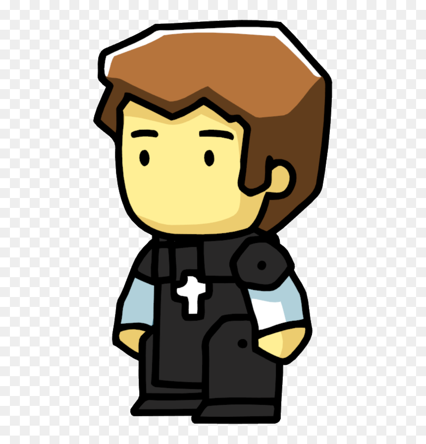Priest Male - Scribblenauts Man Png, Transparent Png - priest png