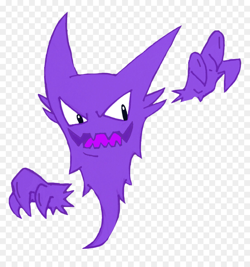 #haunter #pokemon #pokemonsticker #gaming #nintendo - Cartoon, HD Png Download - haunter png