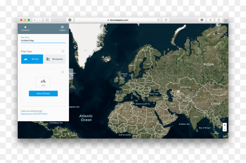 Map, HD Png Download - drone icon png