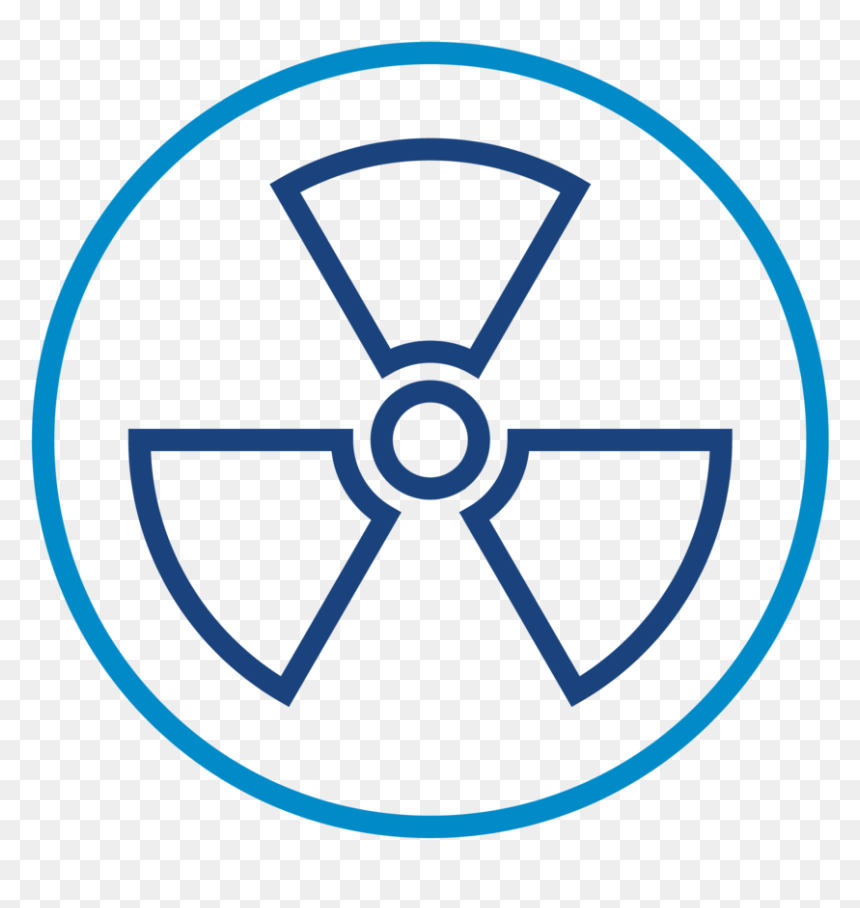 Nuclear, HD Png Download - radioactive symbol png