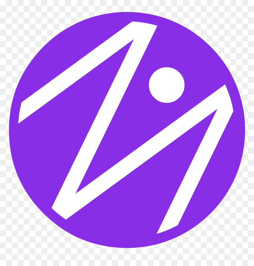 New Pom Logo Violet With White Stripes Pan Od Muzyki - Circle, HD Png Download - white stripes png
