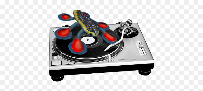 King Sea Dragon& - Record Player Transparent, HD Png Download - deejay png