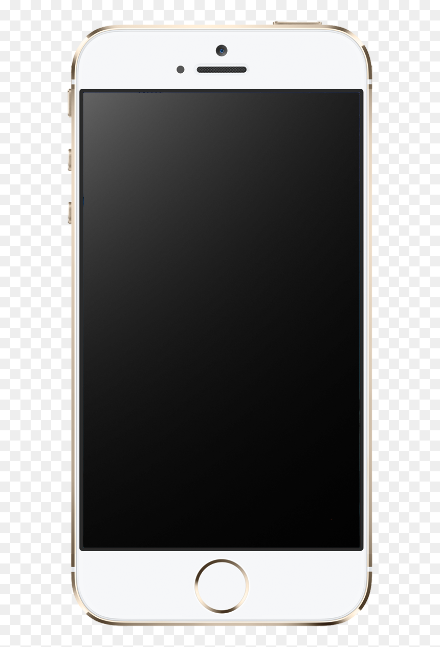 Golden Iphone 5s Png Image - Brugte Telefoner, Transparent Png - iphone 5s png
