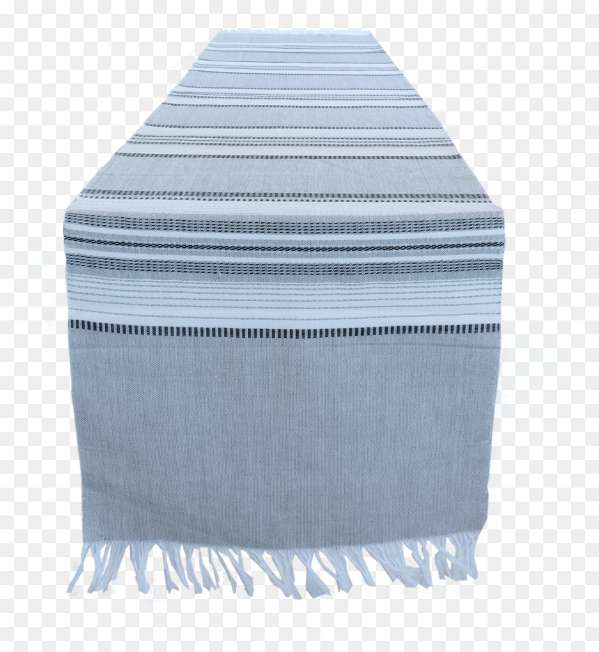 Slate Runner With Black & White Stripes - Wool, HD Png Download - white stripes png