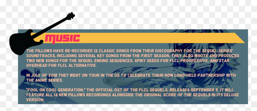 Flcl Progressive And Alternative Ot Ride On Shooting - Poster, HD Png Download - flcl png