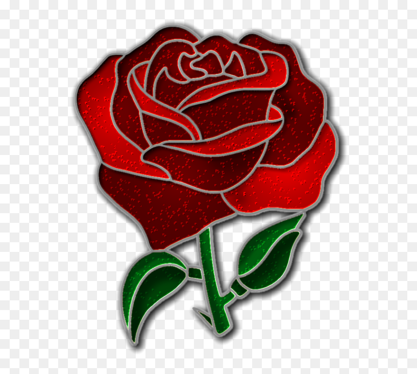 Absg 00 - Hybrid Tea Rose, HD Png Download - stained glass png