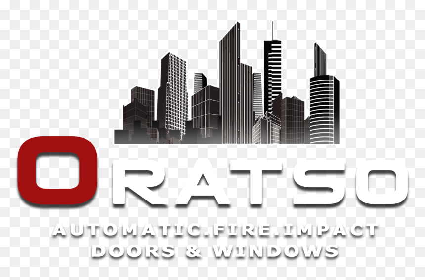 Oratso Corp Automatic Door - Metropolitan Area, HD Png Download - miami skyline png