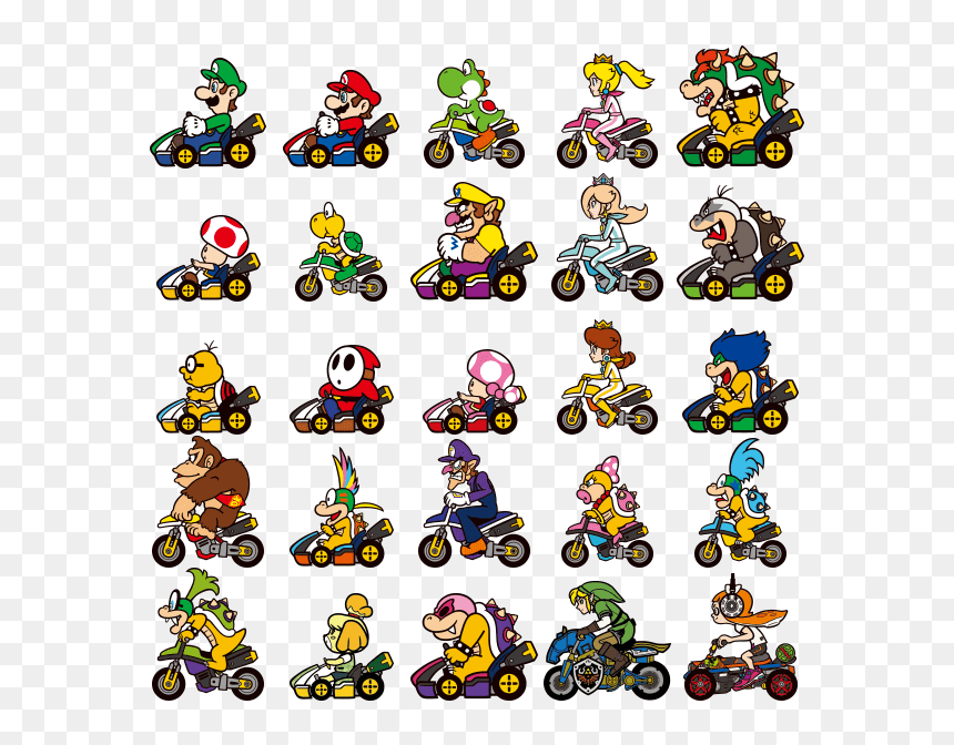 Mario Kart 8 Deluxe Website Updated With A Bunch Of - Mario Kart 8 Deluxe Website, HD Png Download - mario kart 8 deluxe png