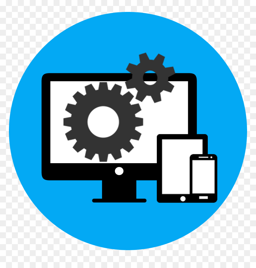 Thumb Image - Cogs Vector Png, Transparent Png - software png