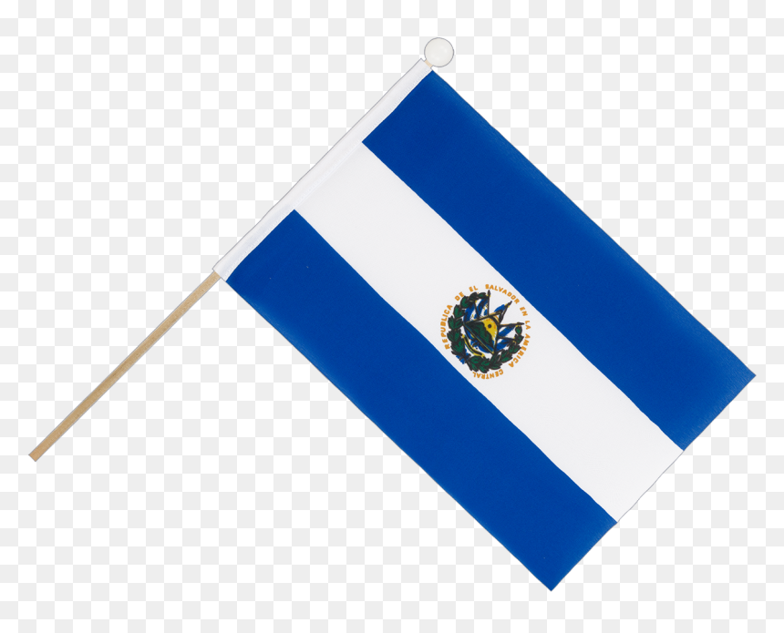 Drapeau Sur Hampe Salvador - El Salvador Png, Transparent Png - el salvador flag png