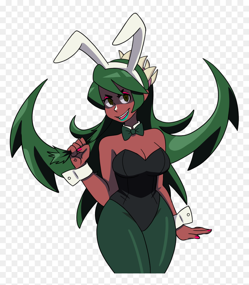 Skullgirls Big Band Fanart, HD Png Download - flcl png