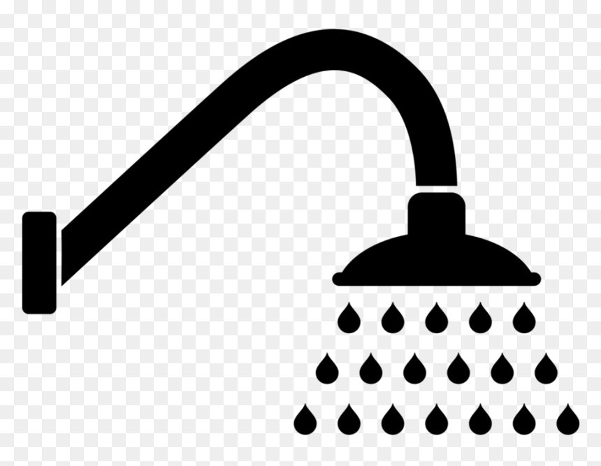Shower Computer Icons Bathtub Clip Art - Clip Art, HD Png Download - shower png