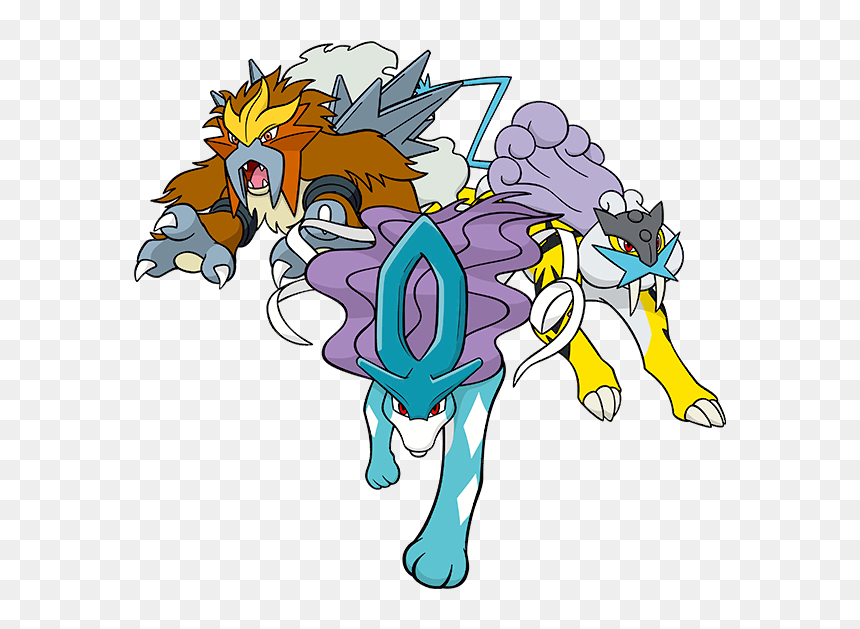Transparent Dugtrio Png - Suicune Entei And Raikou, Png Download - suicune png