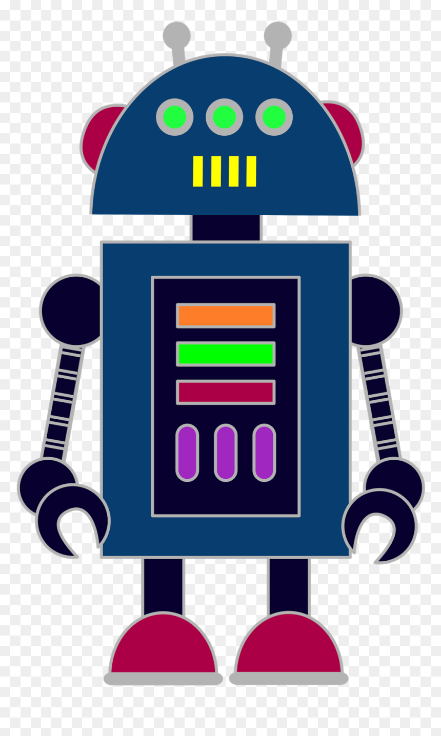 Robots Panda Free Images - Free Clip Art Robots, HD Png Download - robots png