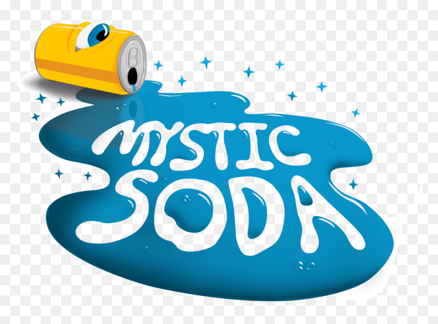 Mystic Soda Illustrated Logo Trans, HD Png Download - sodas png