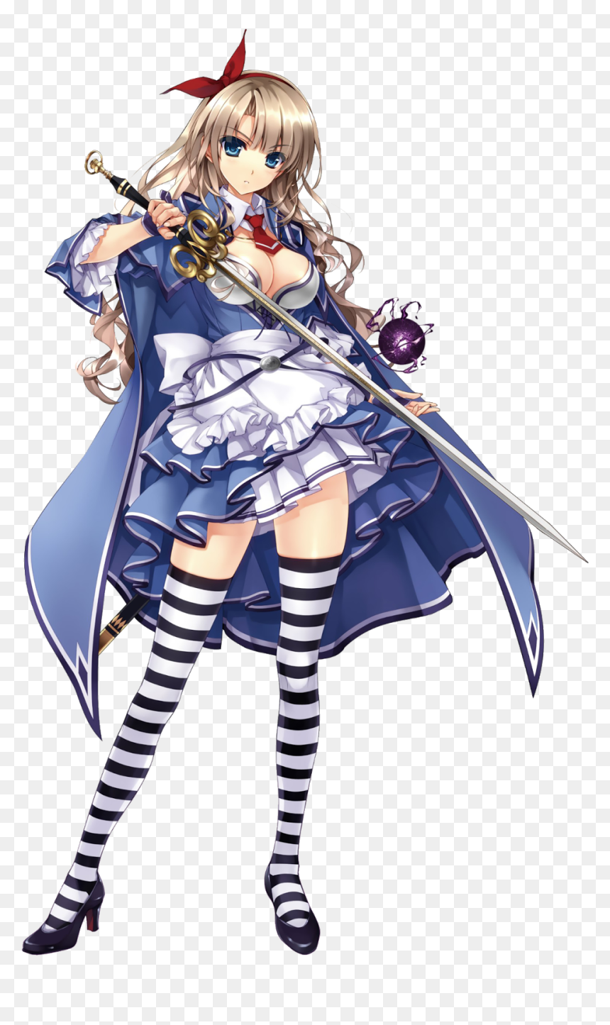 Png Queens Blade - Queen's Blade Grimoire Alicia, Transparent Png - yuri png