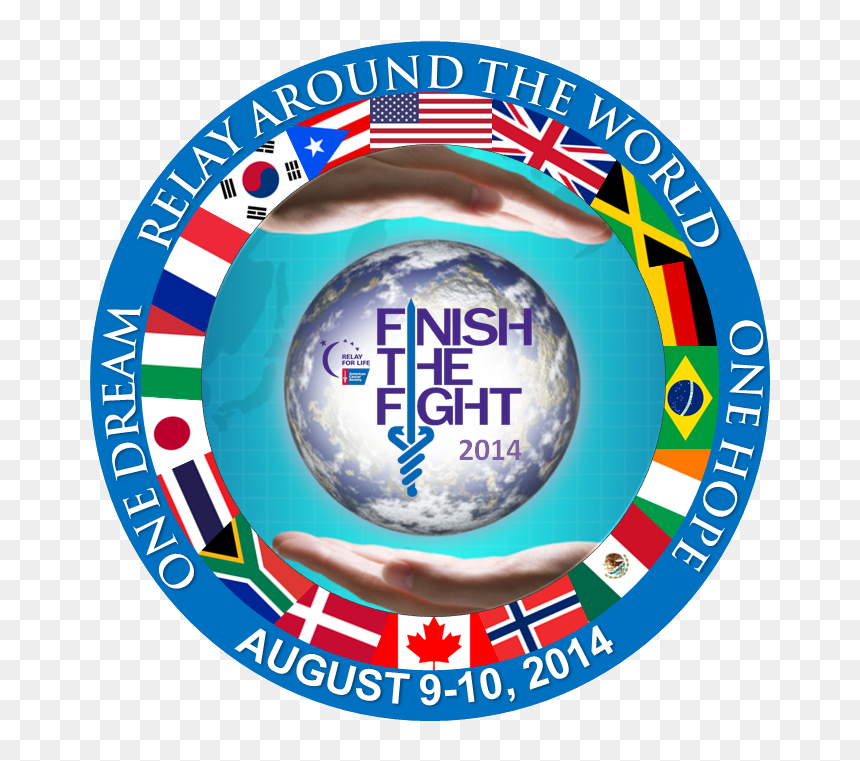 Relay For Relay For Life Of Cowlitz Wahkiakum Relay - Relay For Life Finish The Fight, HD Png Download - relay for life logo png