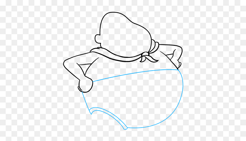 How To Draw Captain Underpants - Sketch, HD Png Download - gasp emoji png
