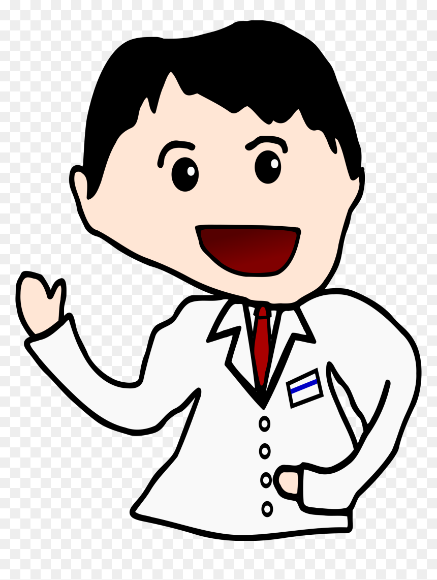 Japanese Doctor Clip Arts - Cartoon Pictures Of A Doctor Small, HD Png Download - doctor icon png