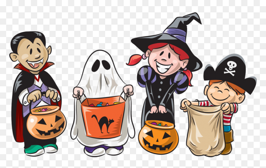 Trick Or Treat Png Image Transparent - Trick Or Treat Clipart, Png Download - trick or treat png