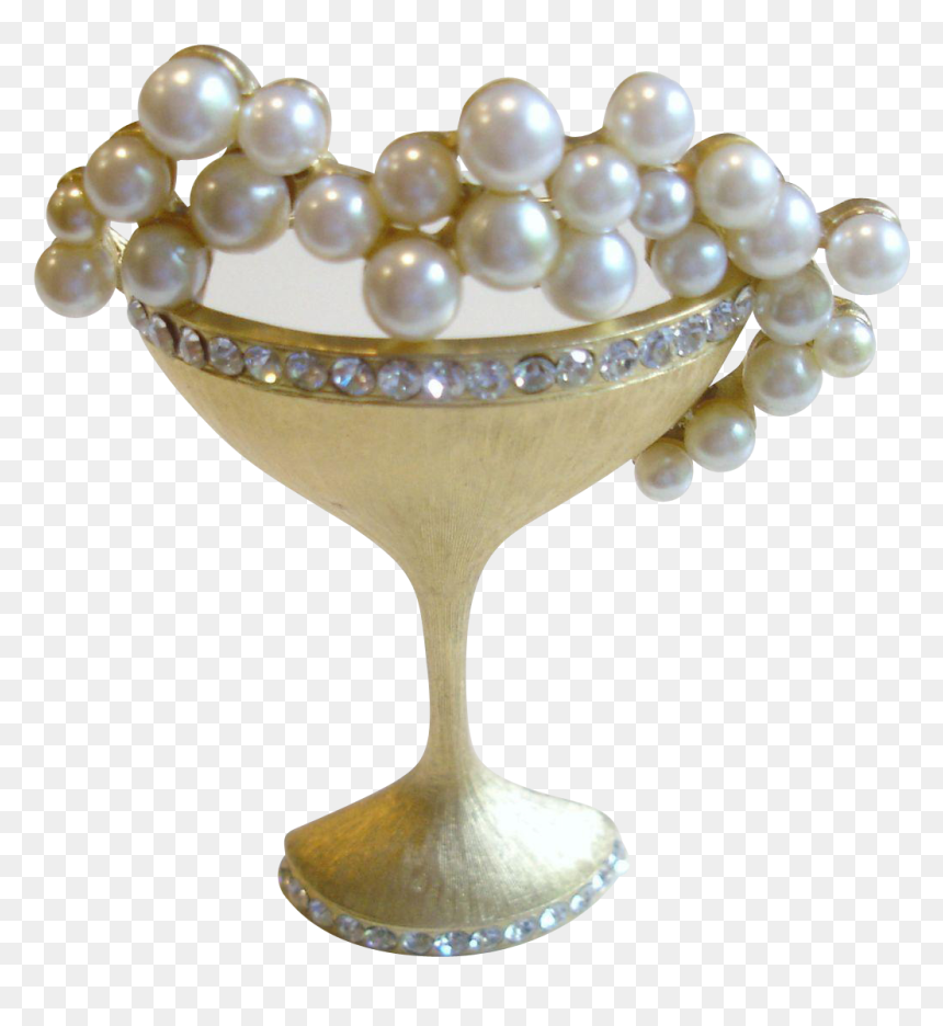 Faux Pearl Champagne Bubbles - Champagne Stemware, HD Png Download - champagne bubbles png