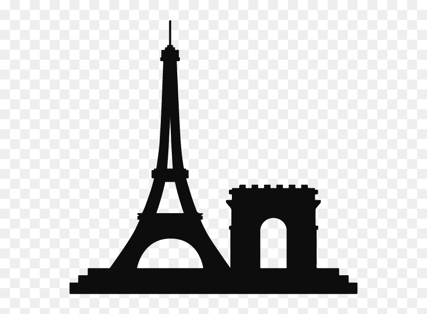 Eiffel Tower Landmark Drawing - The Victor, HD Png Download - arc png