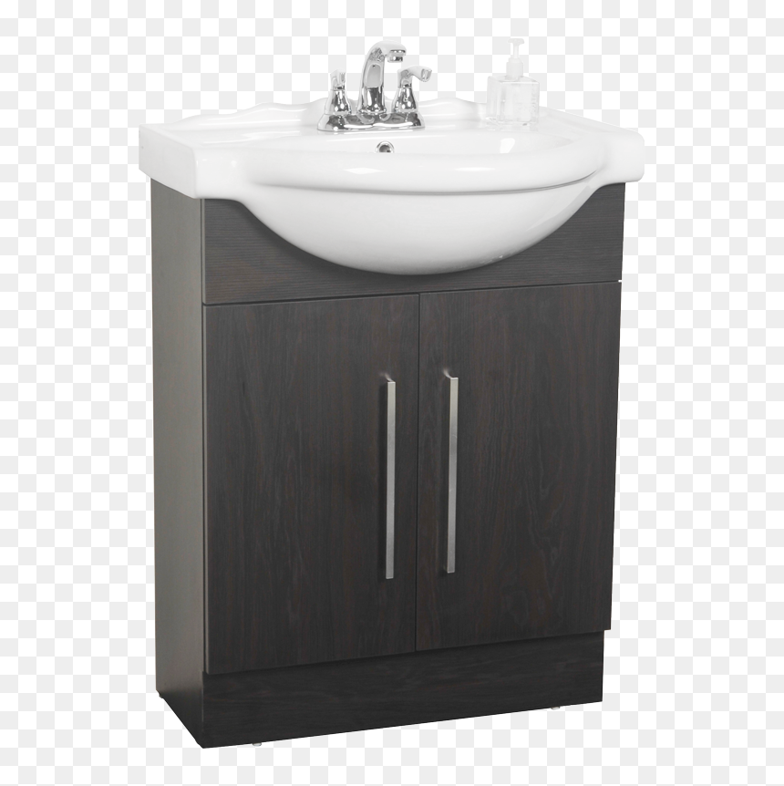 Bathroom Cabinet Furniture Tap - Vanité Salle De Bain Peu Profonde, HD Png Download - shower png