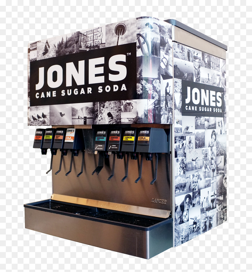 Jones Soda Fountain, HD Png Download - sodas png